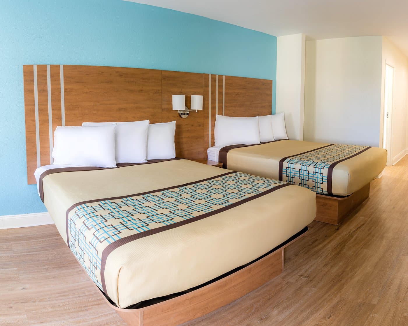 Two Queen Beds room, front building